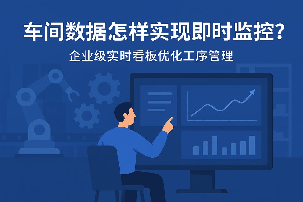 车间数据怎样实现即时监控？企业级实时看板优化工序管理