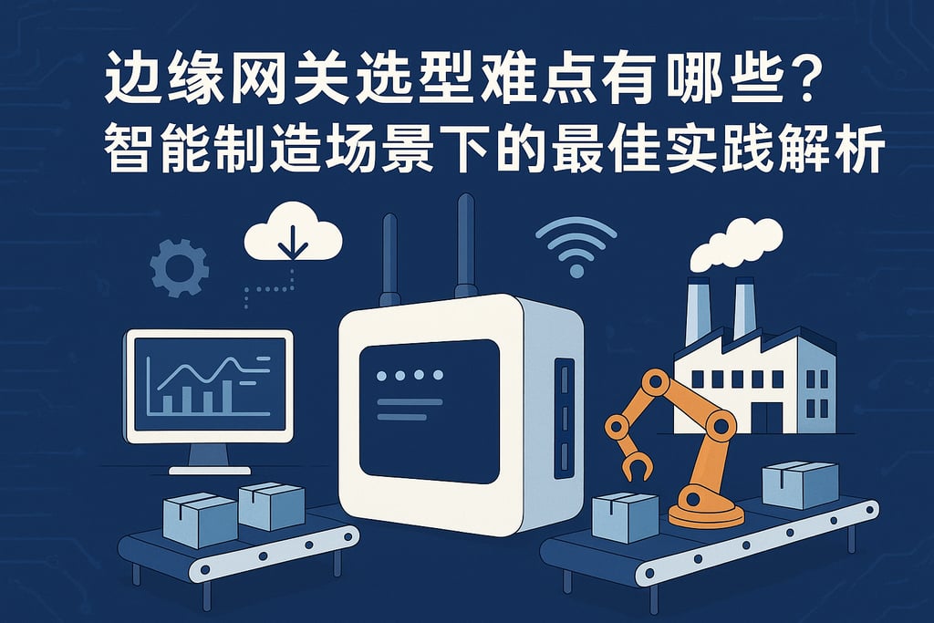 边缘网关选型难点有哪些？智能制造场景下的最佳实践解析