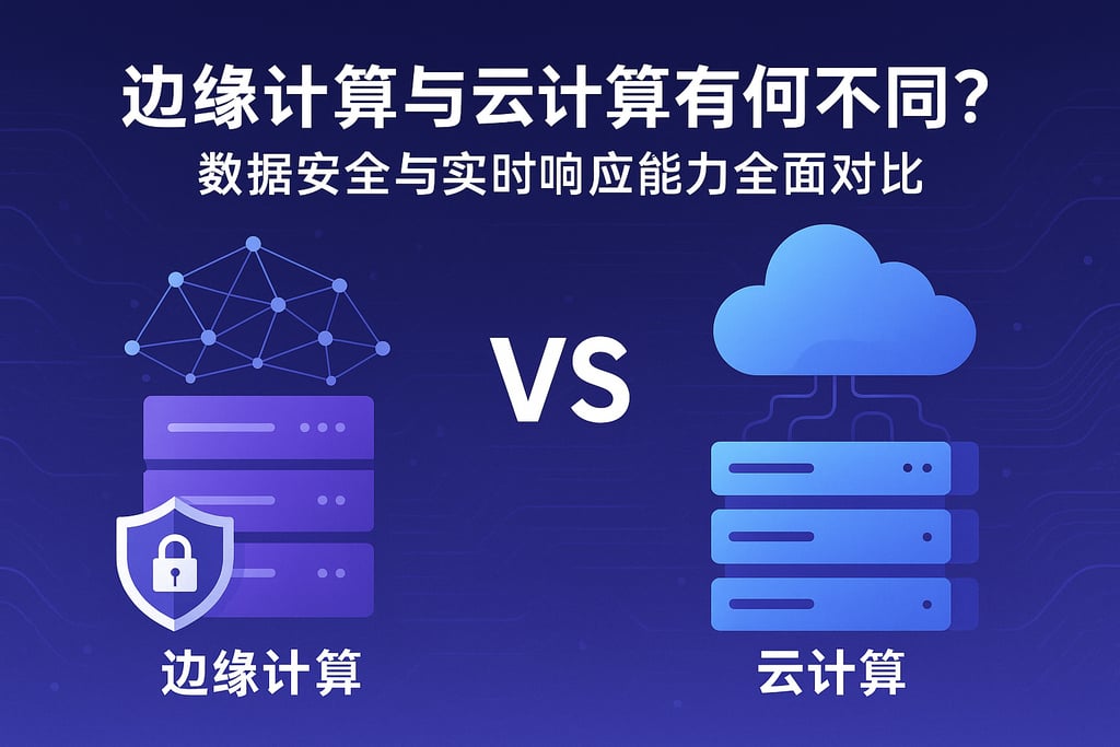 边缘计算与云计算有何不同？数据安全与实时响应能力全面对比