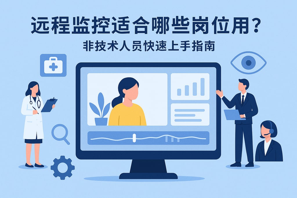 远程监控适合哪些岗位使用？非技术人员快速上手指南