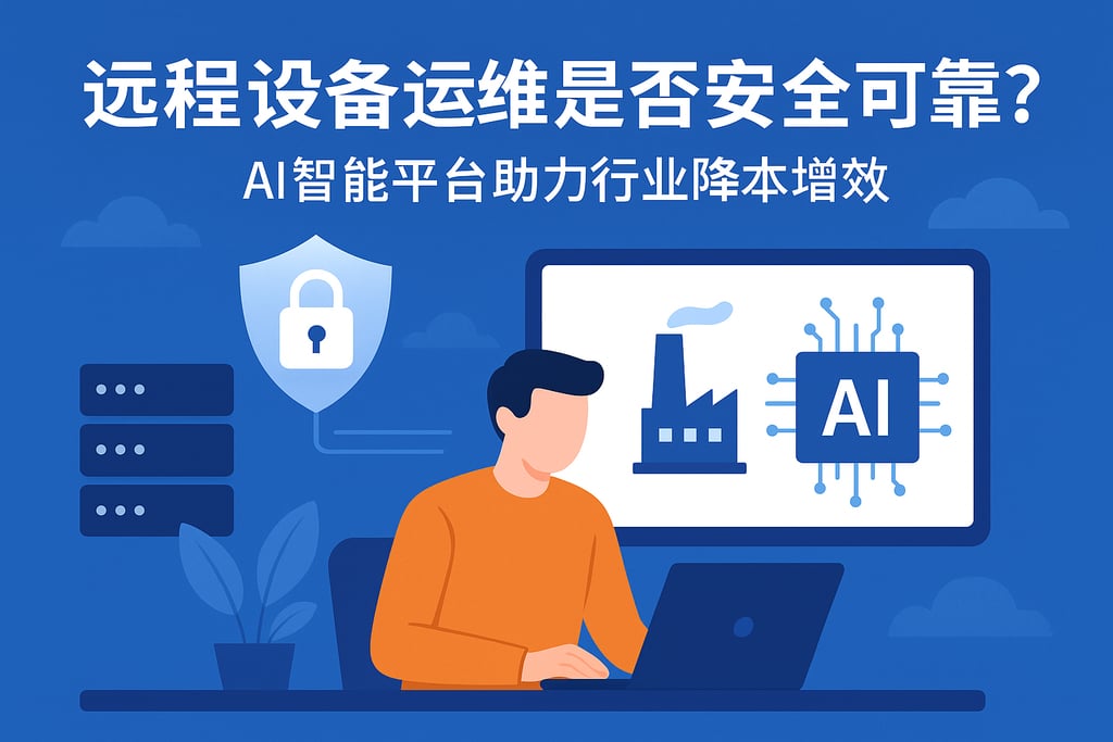 远程设备运维是否安全可靠？AI智能平台助力行业降本增效
