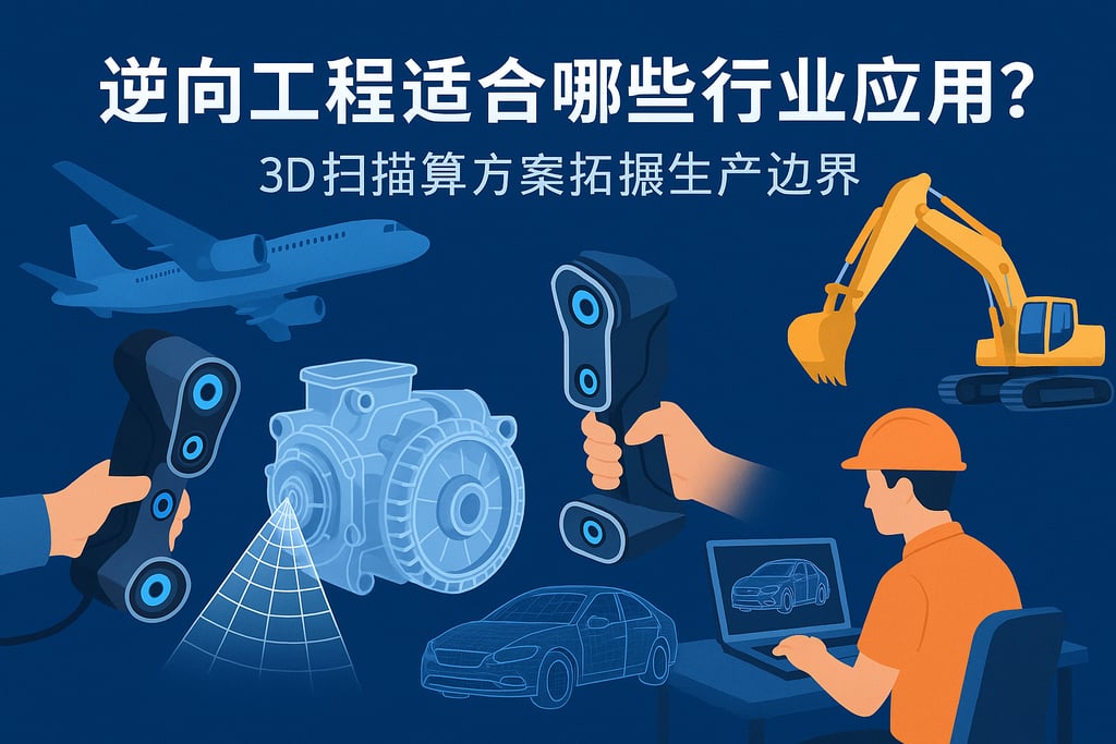 逆向工程适合哪些行业应用？3D扫描方案拓展生产边界