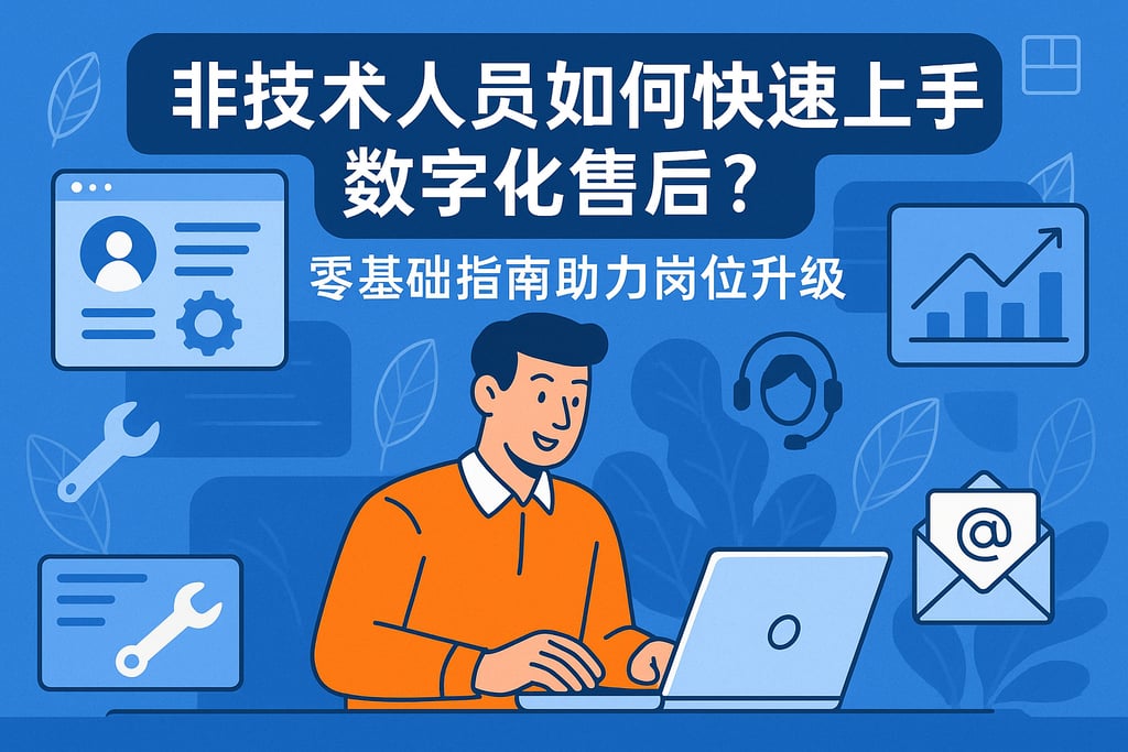非技术人员如何快速上手数字化售后？零基础指南助力岗位升级