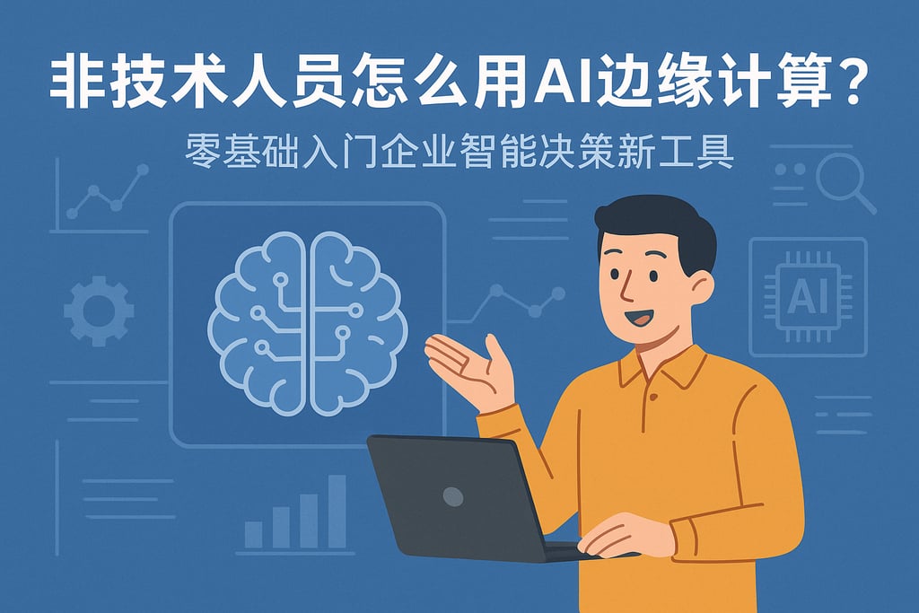 非技术人员怎么用AI边缘计算？零基础入门企业智能决策新工具