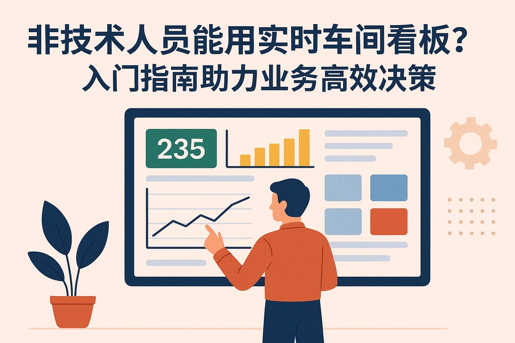 非技术人员能否用实时车间看板？入门指南助力业务高效决策