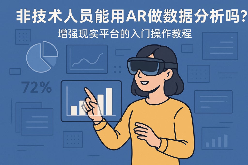 非技术人员能用AR做数据分析吗？增强现实平台的入门操作教程