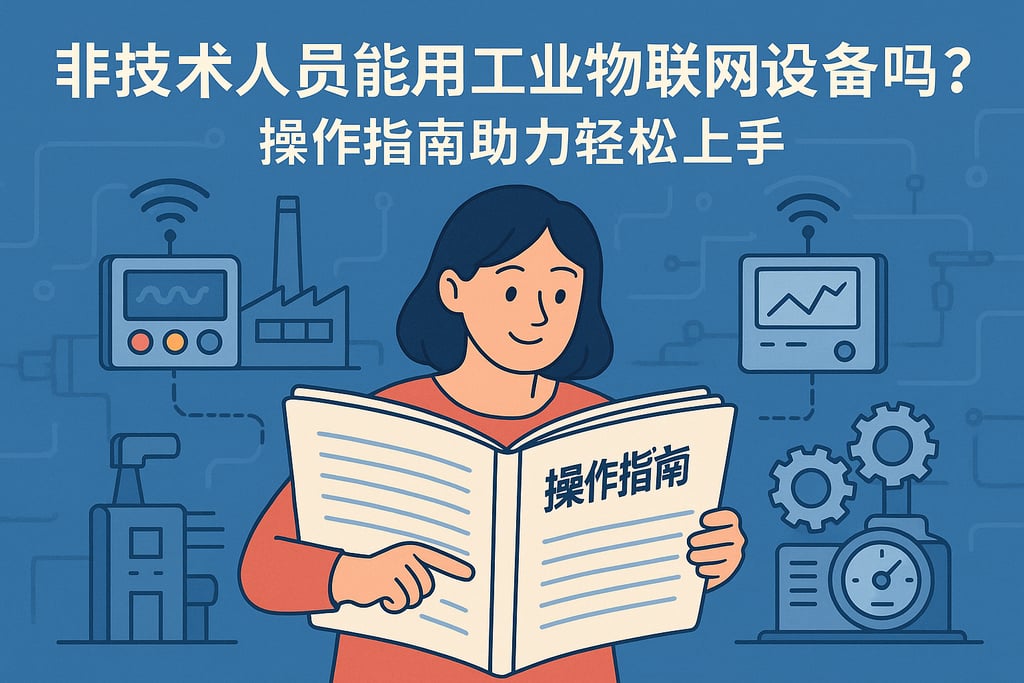 非技术人员能用工业物联网设备吗？操作指南助力轻松上手