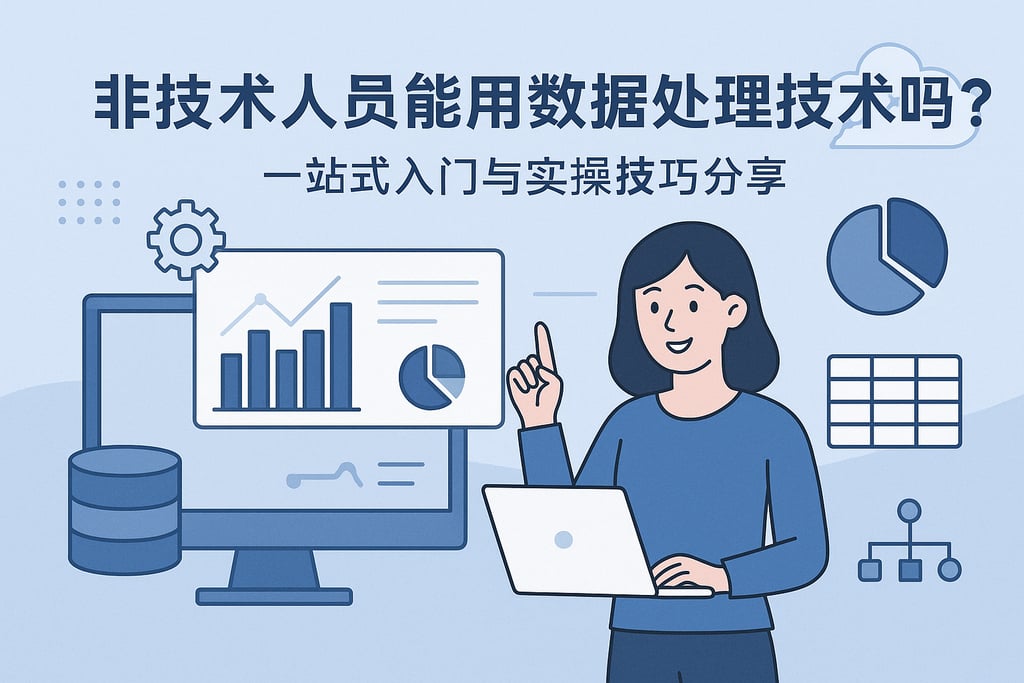 非技术人员能用数据处理技术吗？一站式入门与实操技巧分享