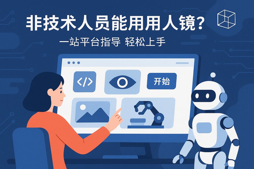 非技术人员能用机器人视觉吗？一站式平台引导轻松上手