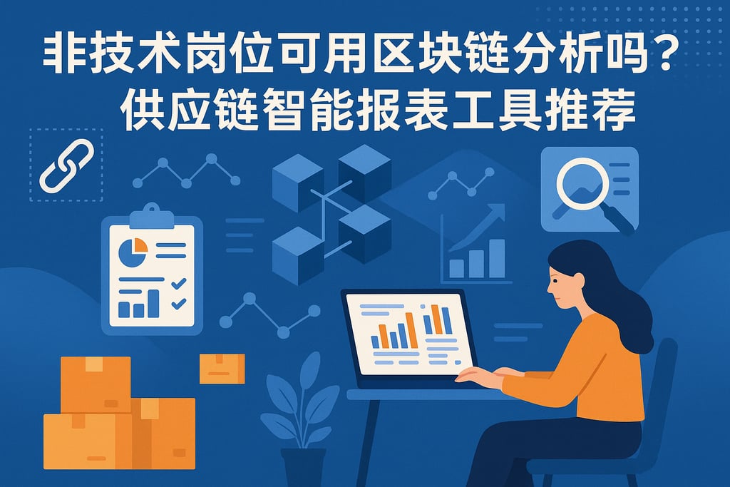 非技术岗位可用区块链分析吗？供应链智能报表工具推荐