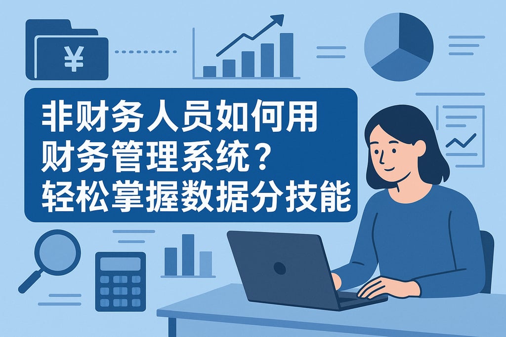非财务人员如何用财务管理系统？轻松掌握数据分析技能