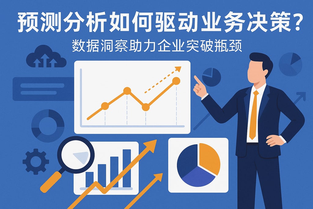 预测分析如何驱动业务决策？数据洞察助力企业突破瓶颈