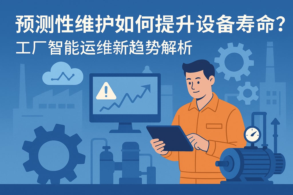 预测性维护如何提升设备寿命？工厂智能运维新趋势解析
