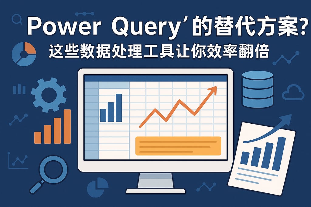 PowerQuery的替代方案？这些数据处理工具让你效率翻倍