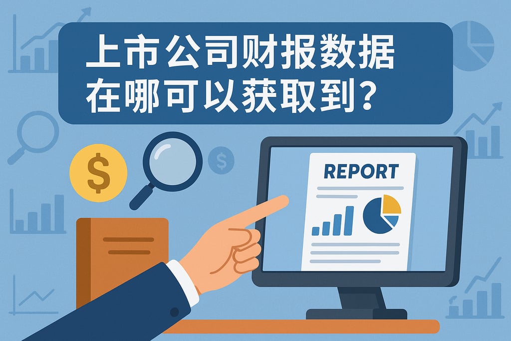 上市公司财报数据在哪可以获取到？