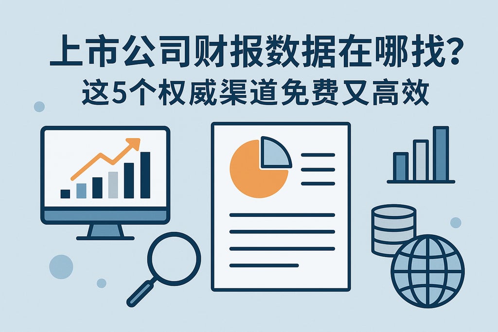 上市公司财报数据在哪找？这5个权威渠道免费又高效