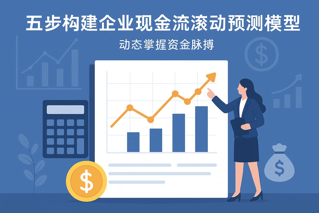 五步构建企业现金流滚动预测模型，动态掌握资金脉搏