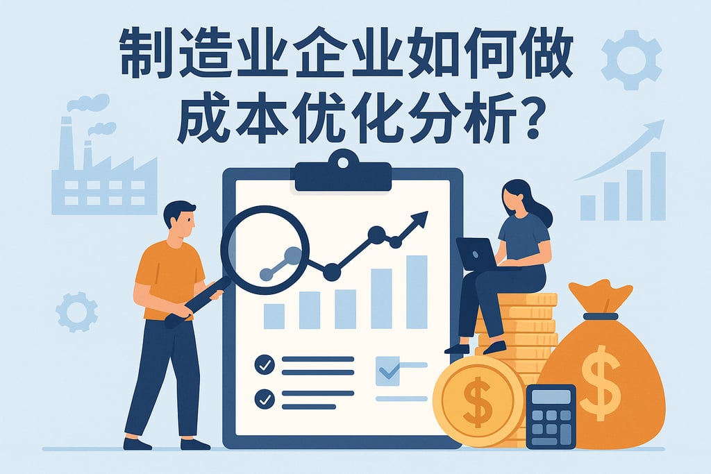 制造业企业如何做成本优化分析？