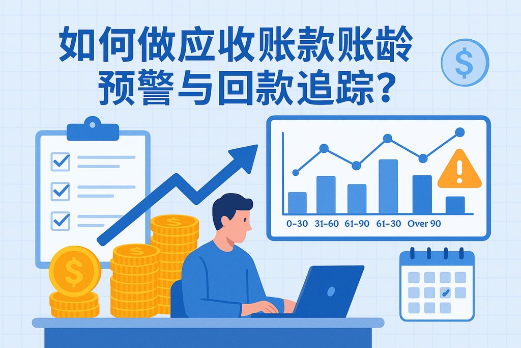如何做应收账款账龄预警与回款追踪？
