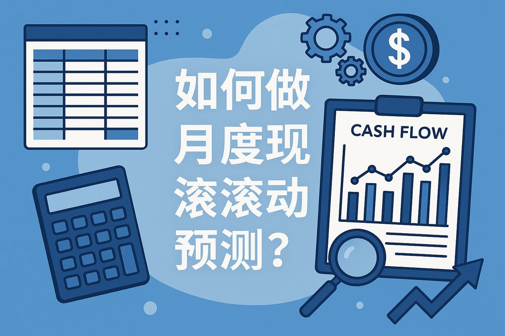 如何做月度现金流滚动预测？