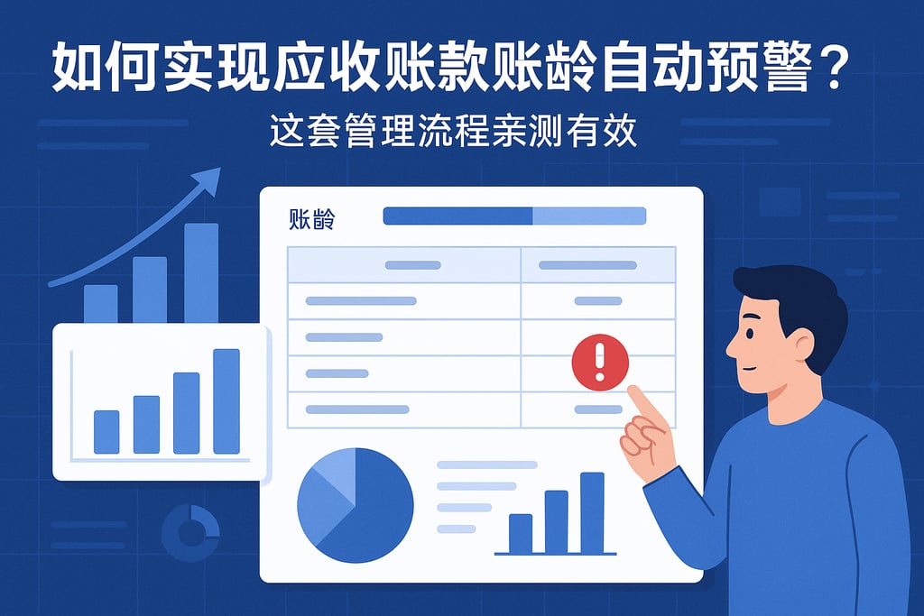如何实现应收账款账龄自动预警？这套管理流程亲测有效