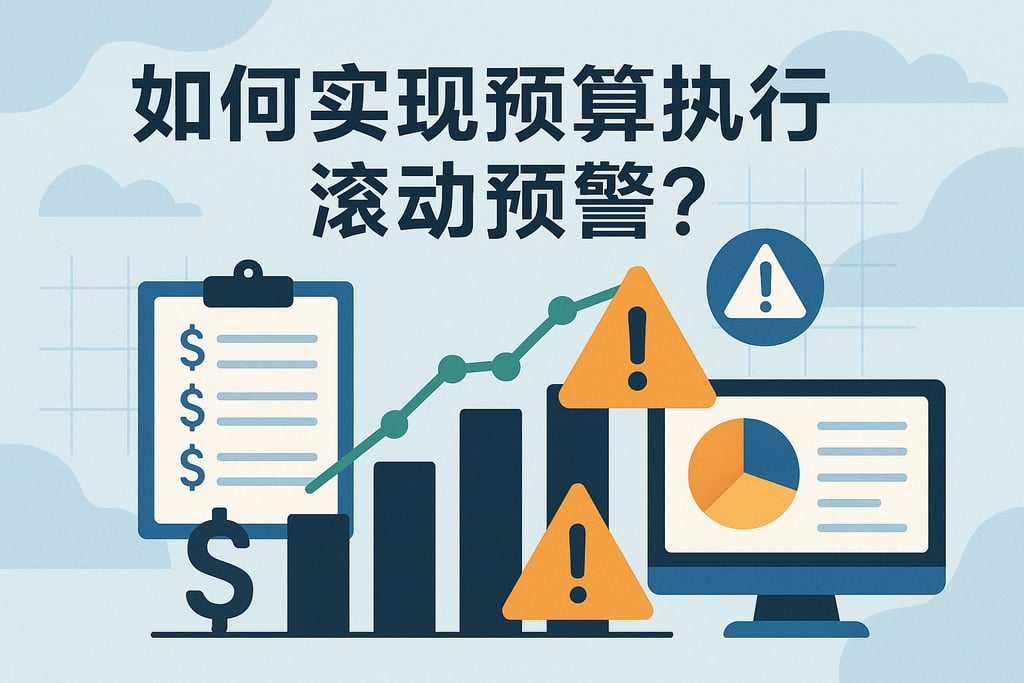 如何实现预算执行滚动预警？