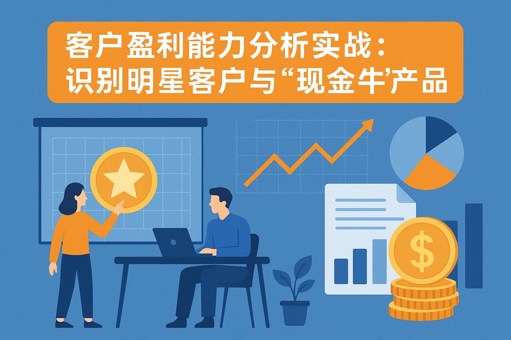 客户盈利能力分析实战：识别明星客户与“现金牛”产品