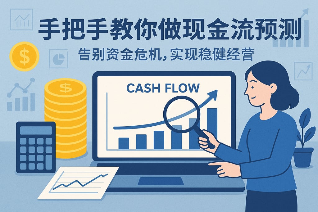 手把手教你做现金流预测：告别资金危机，实现稳健经营
