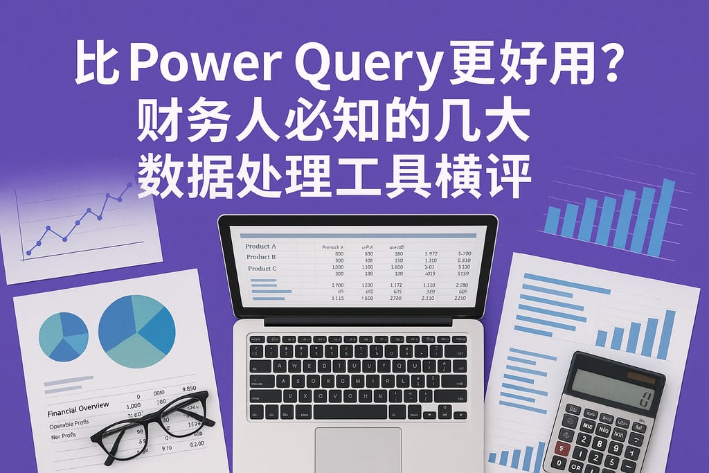 比PowerQuery更好用？财务人必知的几大数据处理工具横评