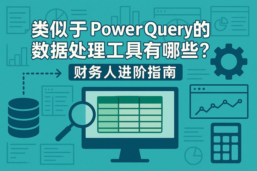 类似于PowerQuery的数据处理工具有哪些？财务人进阶指南