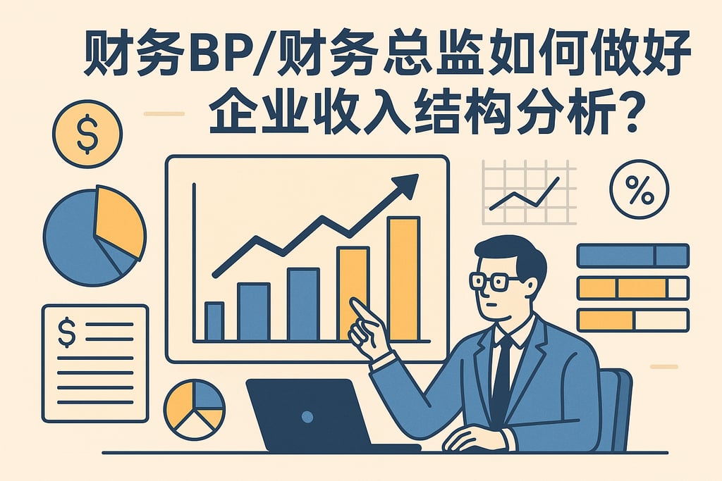 财务BP/财务总监如何做好企业收入结构分析？