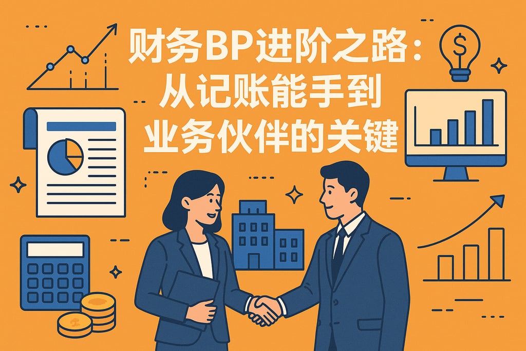 财务BP进阶之路：从记账能手到业务伙伴的关键跨越