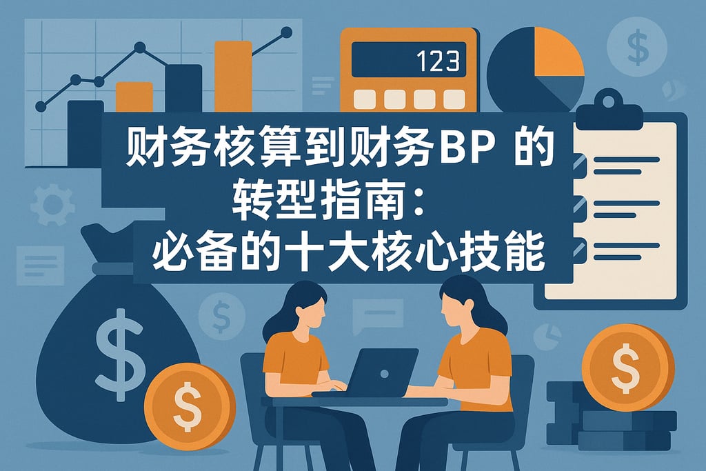 财务核算到财务BP的转型指南：必备的十大核心技能