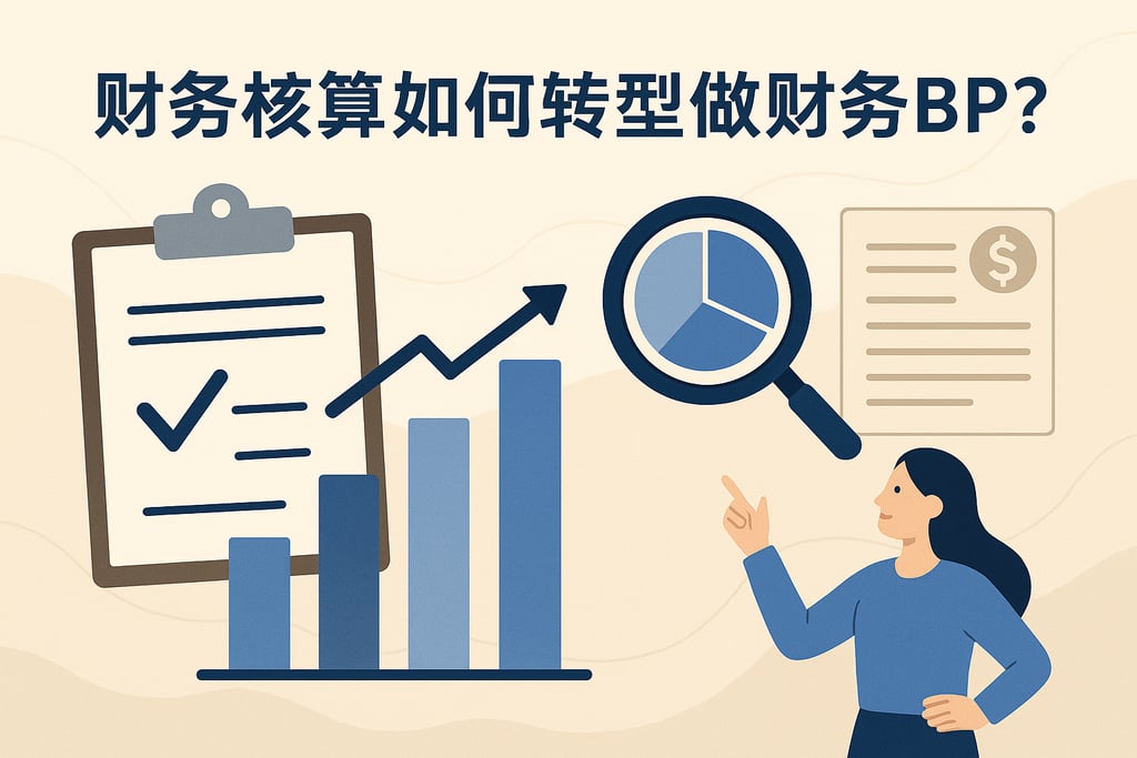 财务核算如何转型做财务BP？