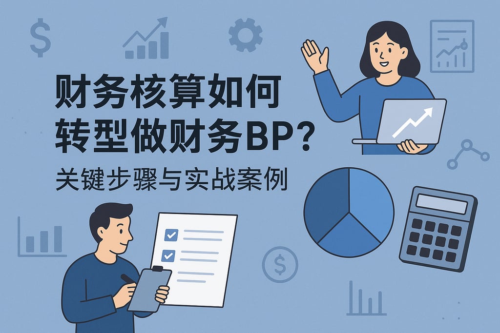 财务核算如何转型做财务BP？关键步骤与实战案例