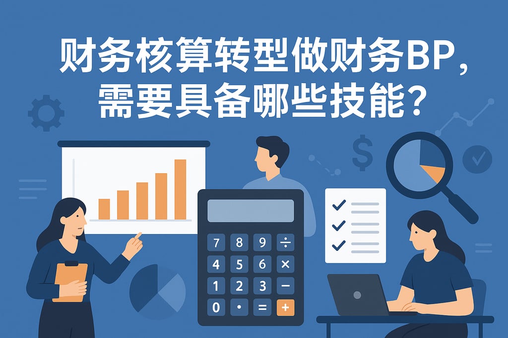 财务核算转型财务BP，需要具备哪些技能？/财务核算如何转型做财务BP？