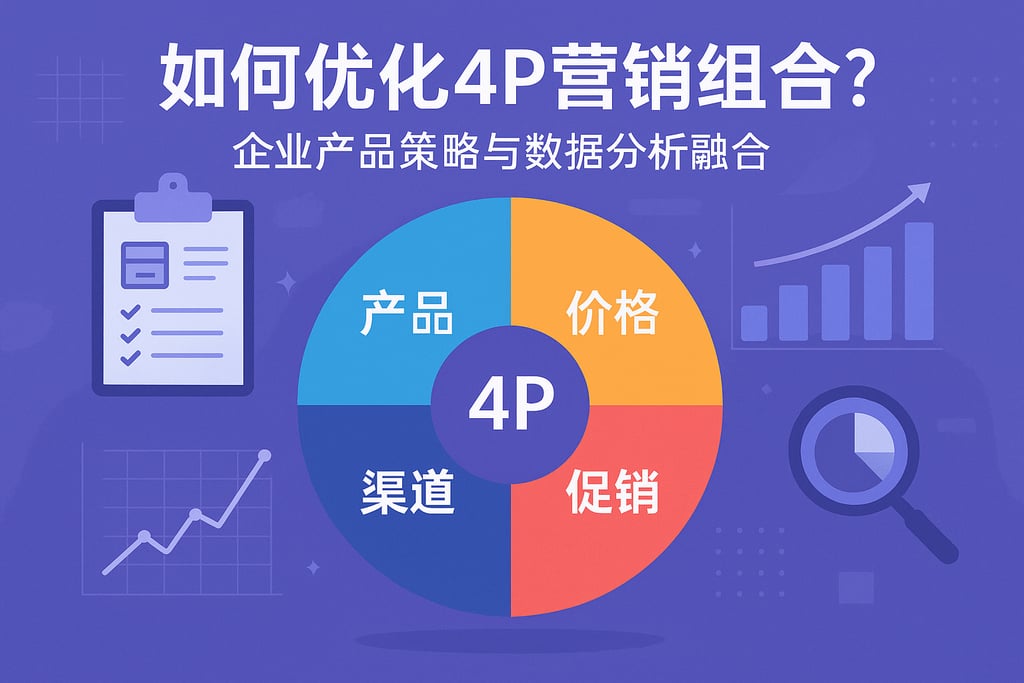 4P营销组合如何优化？企业产品策略与数据分析融合