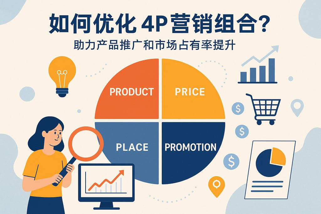4P营销组合如何优化？助力产品推广和市场占有率提升
