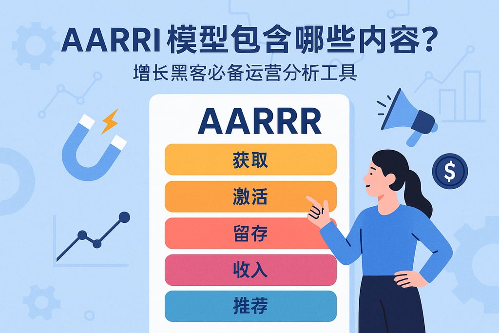 AARRR模型包含哪些内容？增长黑客必备运营分析工具