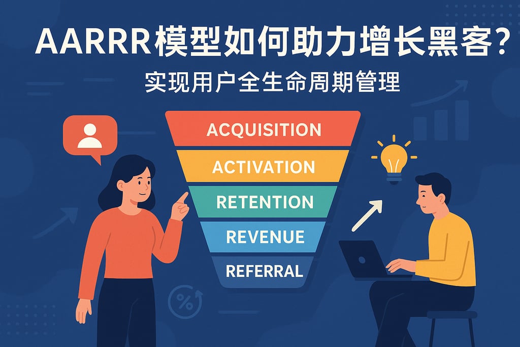 AARRR模型如何助力增长黑客？实现用户全生命周期管理