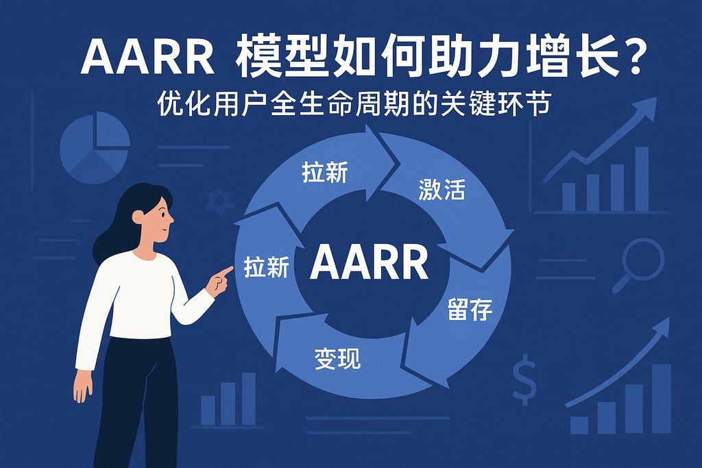 AARRR模型如何助力增长？优化用户全生命周期的关键环节