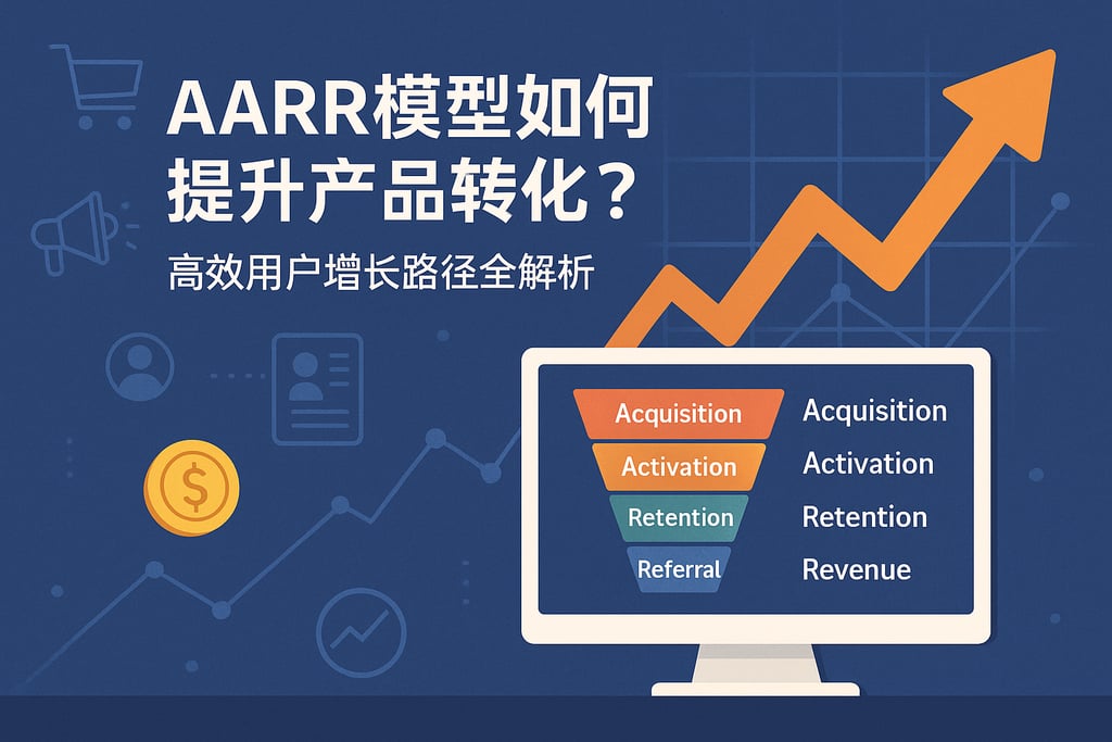 AARRR模型如何提升产品转化？高效用户增长路径全解析