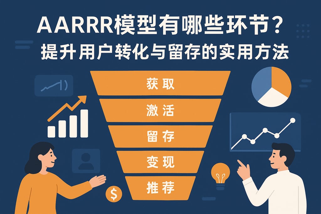 AARRR模型有哪些环节？提升用户转化与留存的实用方法