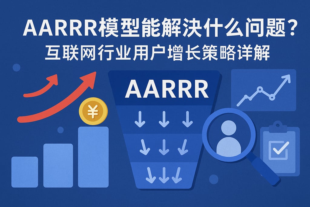 AARRR模型能解决什么问题？互联网行业用户增长策略详解