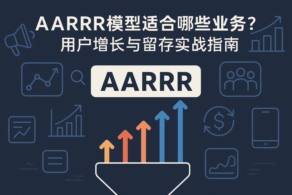 AARRR模型适合哪些业务？用户增长与留存实战指南