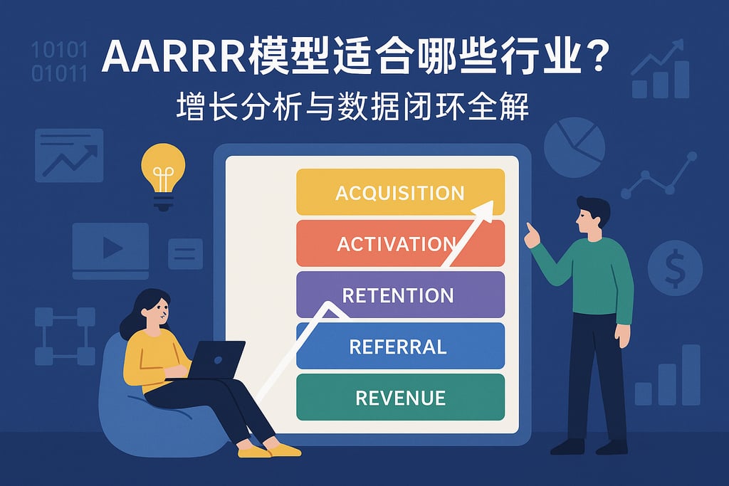 AARRR模型适合哪些行业？增长分析与数据闭环全解