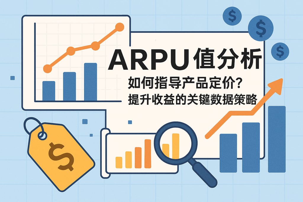 ARPU值分析如何指导产品定价？提升收益的关键数据策略