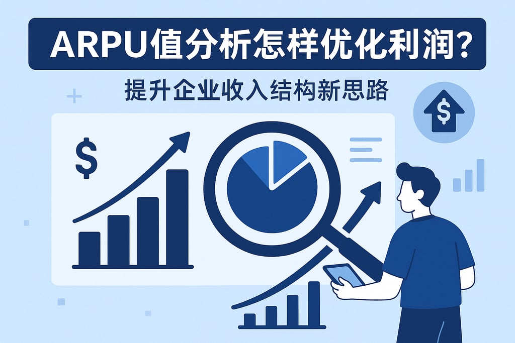 ARPU值分析怎样优化利润？提升企业收入结构新思路