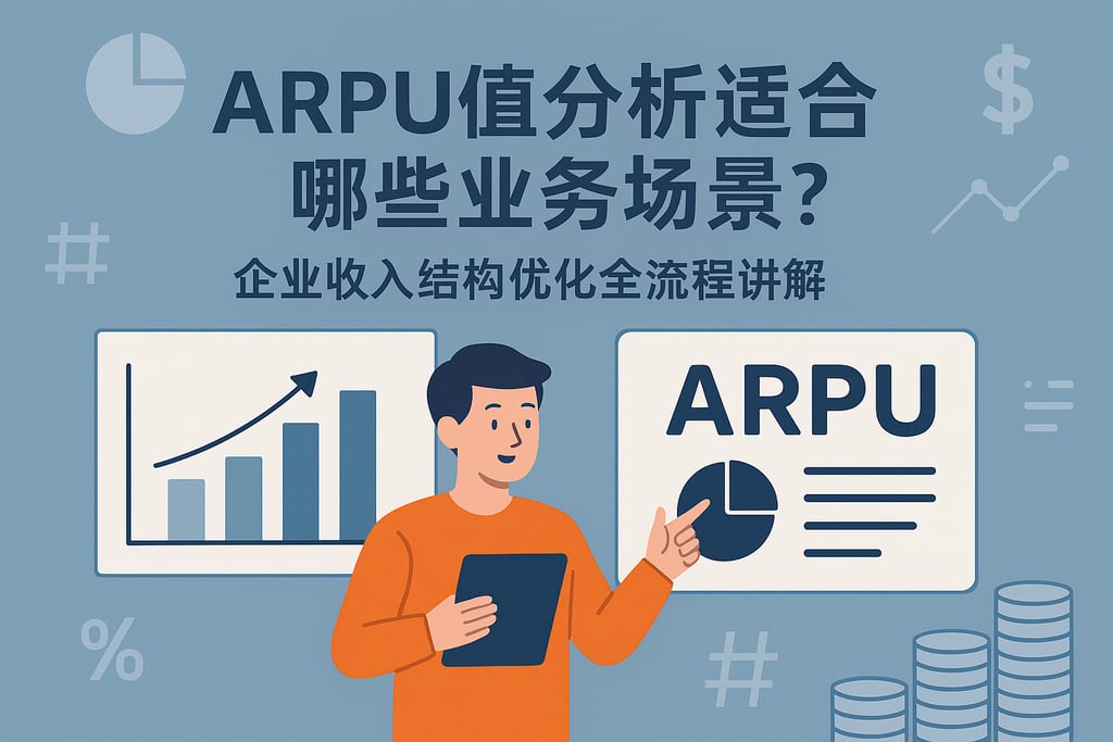 ARPU值分析适合哪些业务场景？企业收入结构优化全流程讲解