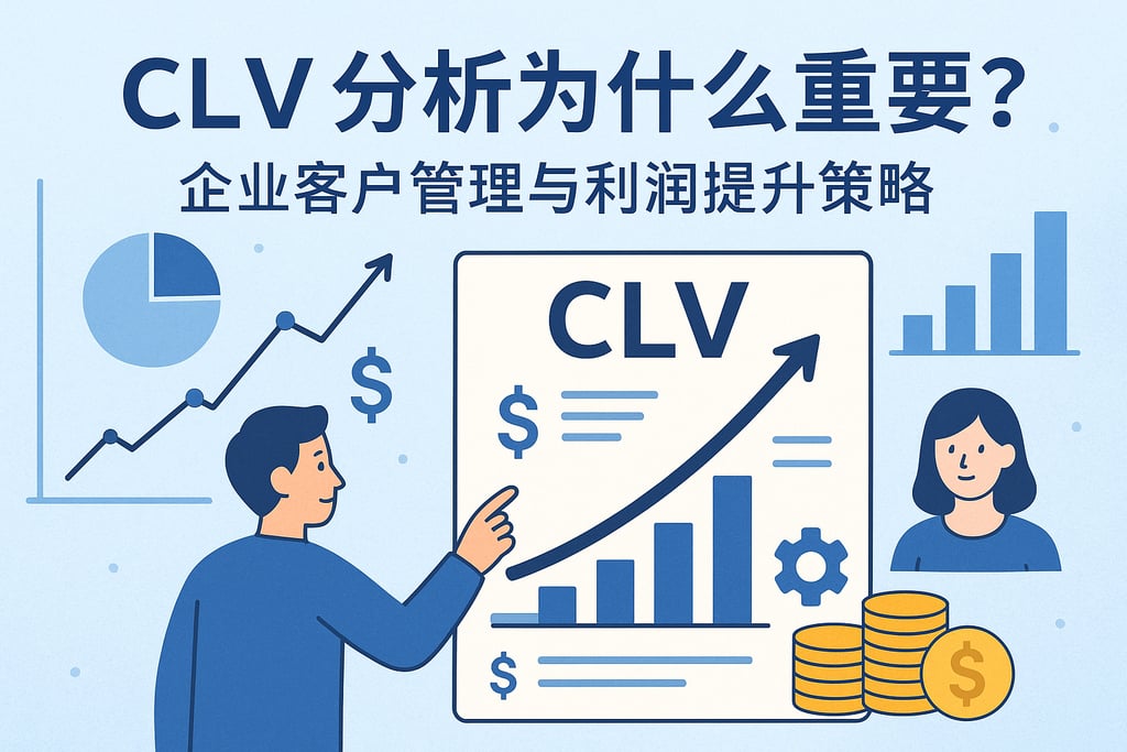 CLV分析为什么重要？企业客户管理与利润提升策略